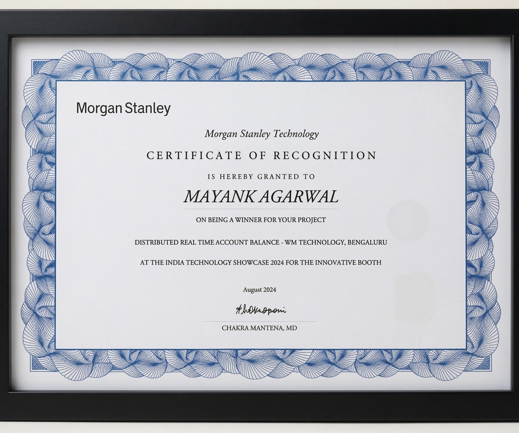 India Technology Showcase 2024 Winner